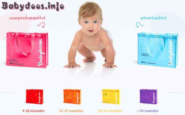 Inhoud Babyboom babydoos - babydozen