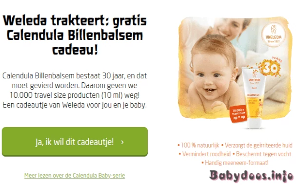 Hoe kom je aan gratis Weleda proefjes en testers?